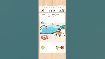 Brain Test 4: Tricky Friends Level 285 || The Pool Isn