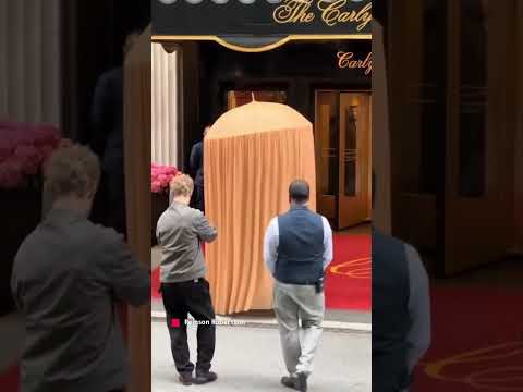 تتخفى من الصحفيين بالتنكر على شكل ستارة