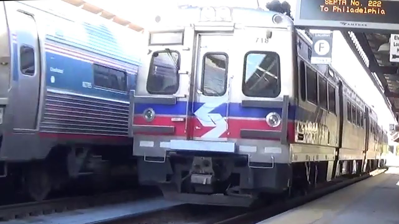 Trains at Wilmington Delaware Train Station 10/7/17 YouTube