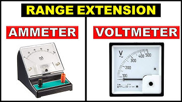 Ammeter And Voltmeter l Range Extension ??