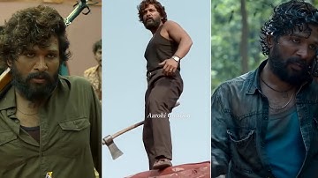 #Pushpa - The Rise (Hindi) Trailer All Dialouges Full Screen Status | Allu Arjun New Status Pushpa