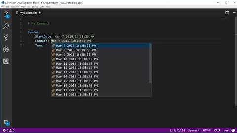 Sprint Planning in Visual Studio Code