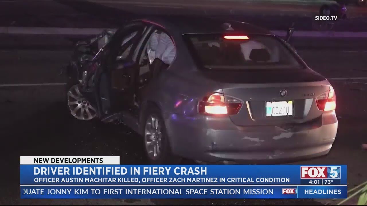 Driver identified in fiery crash - YouTube