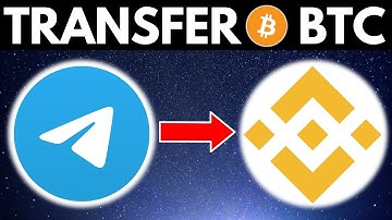 How To Transfer Bitcoin From Telegram Wallet To Binance