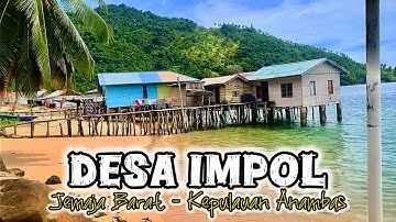 PERKAMPUNGAN YANG INDAH SUASANA NYA TENANG DAN DAMAI - KAMPUNG MELAYU KEPULAUAN ANAMBAS