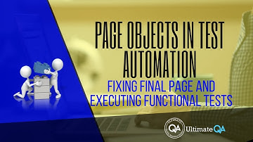 Page Objects: Fixing final page and executing functional tests (Free Course 2018)