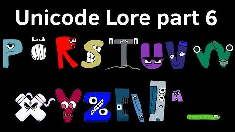 Unicode Lore part 6 (Latin Capital Letter P-Low Line)