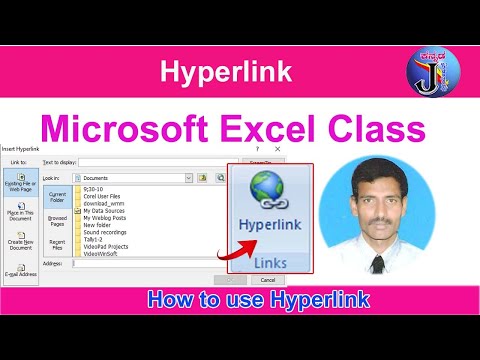 Microsoft Excel / How to use Hyperlink in excel - YouTube
