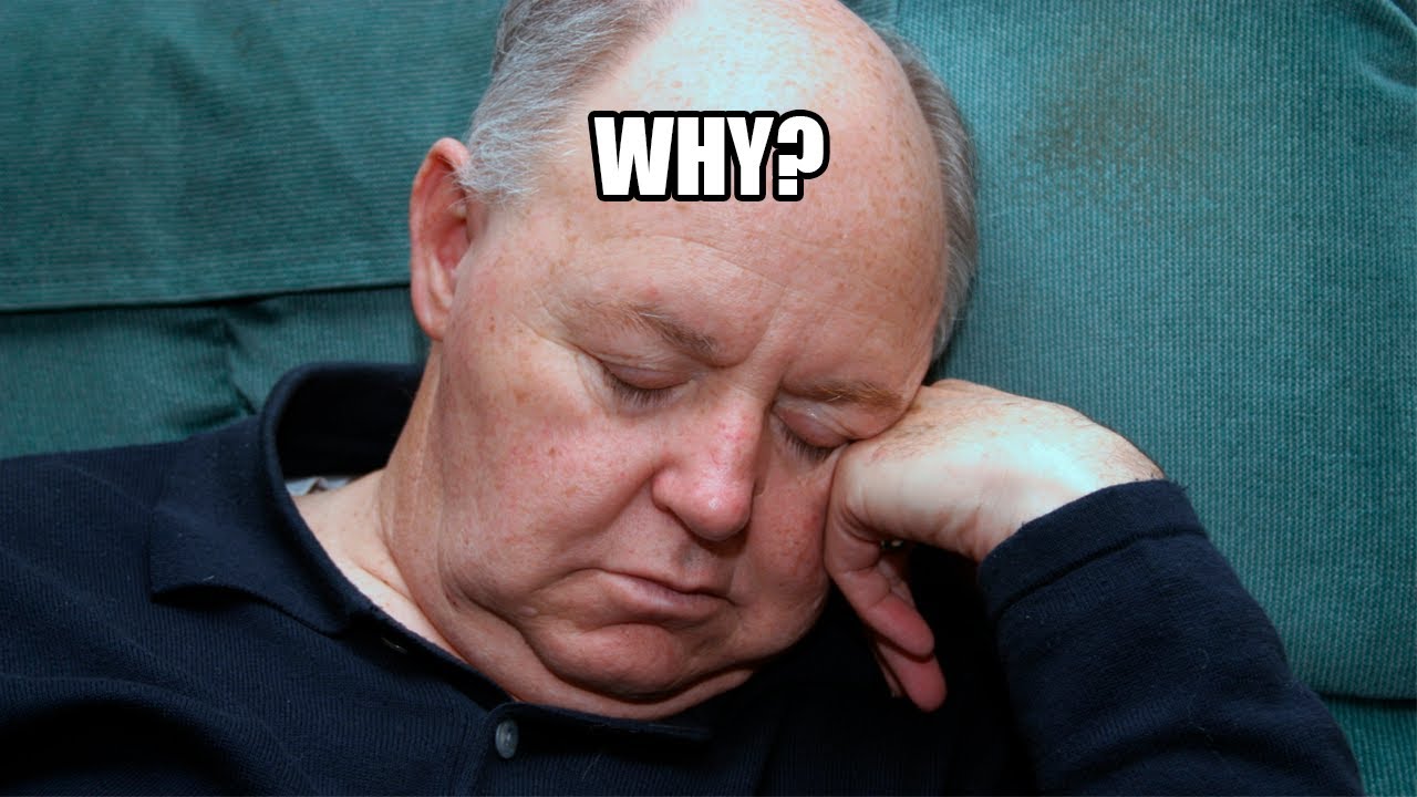 Why do we wake up before right before falling in our dreams? - YouTube