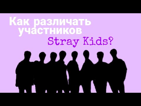 Знакомство со Stray Kids | Как Различать Участников Stray Kids