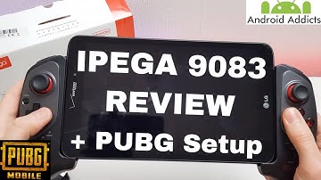 IPEGA 9083s Android Controller-installatie en review PUBG-gameplay