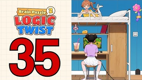 Brain Puzzle 2 Logic Twist Level 35 Steal Milk Tea