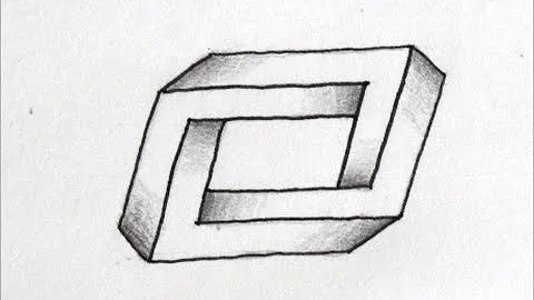 だれでも描ける 線画アート 面白いだまし絵の描き方 平行四辺形編 How To Draw Mp3