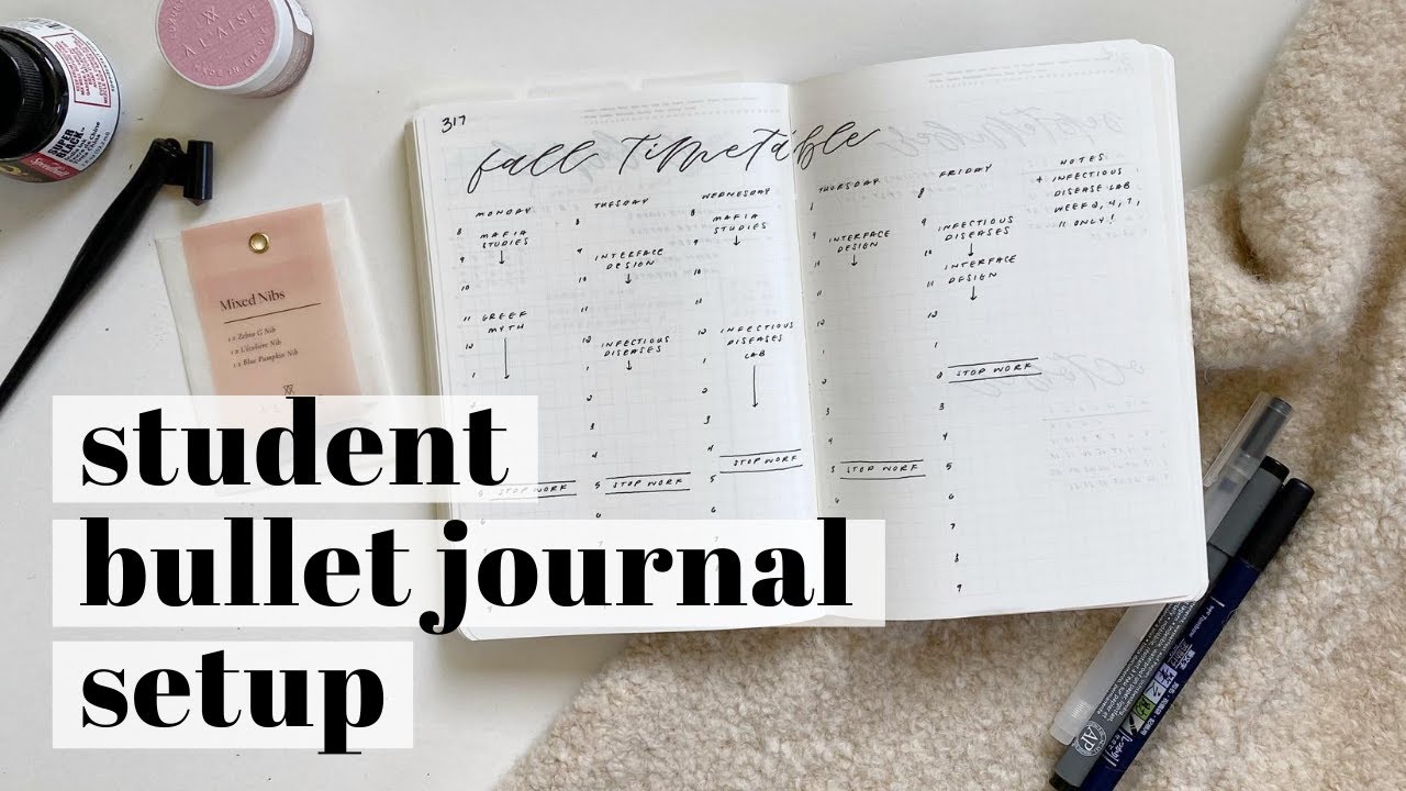 My 2020 Bullet Journal Set Up – Quick, Simple and Easy - Little