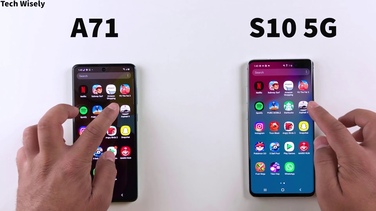 Samsung A52 Vs S10