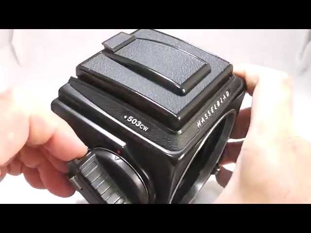 Hasselblad ハッセルブラッド 503CW+WLファインダー - YouTube