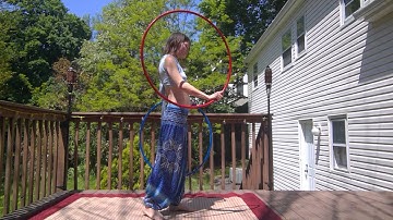 Double Hoop Tutorial - Two Beat Weave