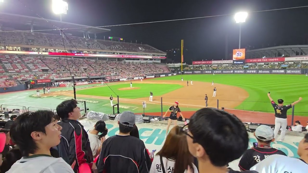 2025.09.16 수원 KT 위즈파크 KT WIZ 황재균 등장곡 응원가