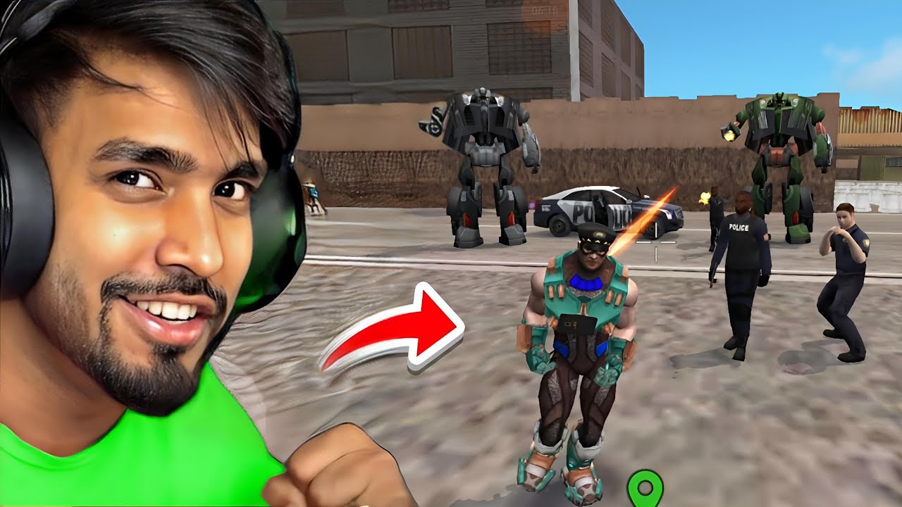 Let's Play A Game Rope Hero 42 YouTube