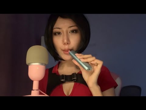 ASMR Relaxing Smoking Session with Ada Wong - YouTube