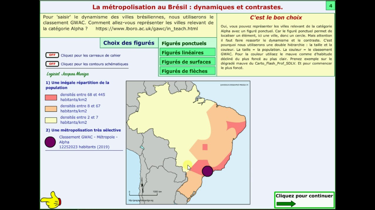 Brésil Métropolisation YouTube