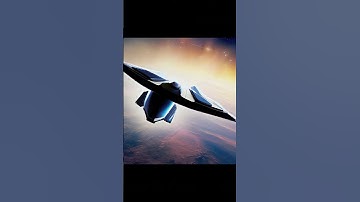 Spaceship flying in space - generative ai