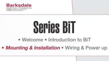 BiT Series - Mounting & Installation