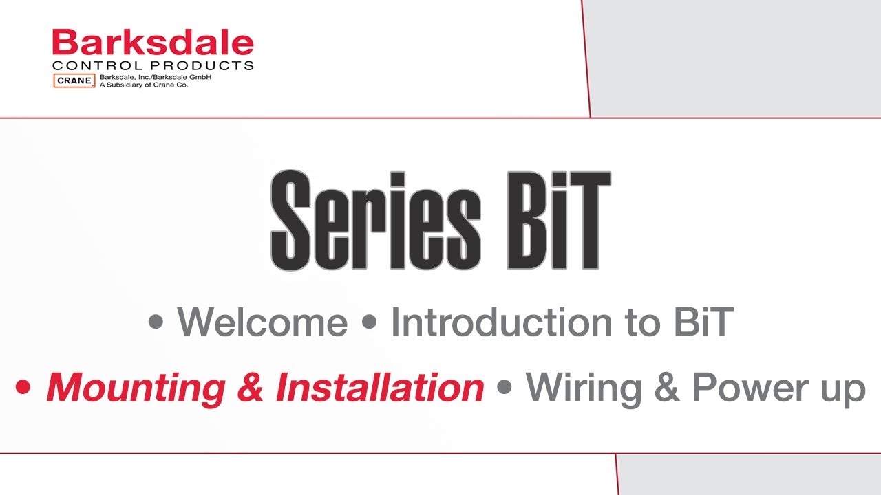 BiT Series - Mounting & Installation - YouTube