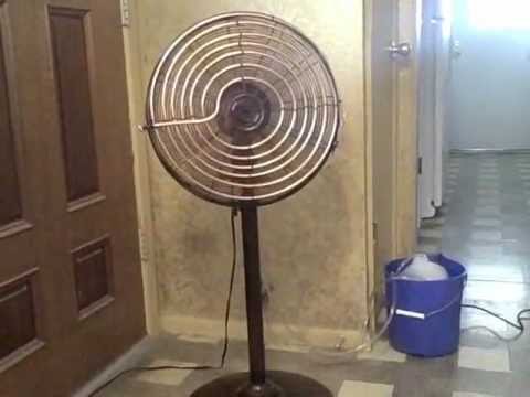 Homemade Air Conditioner simple DIY AC uses 45 Watts - can be solar powered!