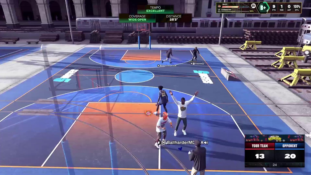 HITTING Veteran Playing with Crew members Nba2k26