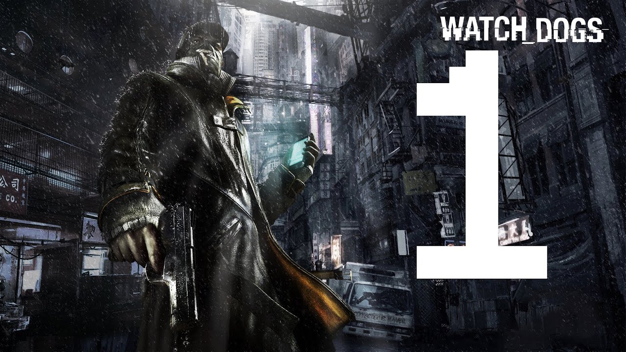 Let's Play-Watch Dogs Part 1-Escaping the Ball Park