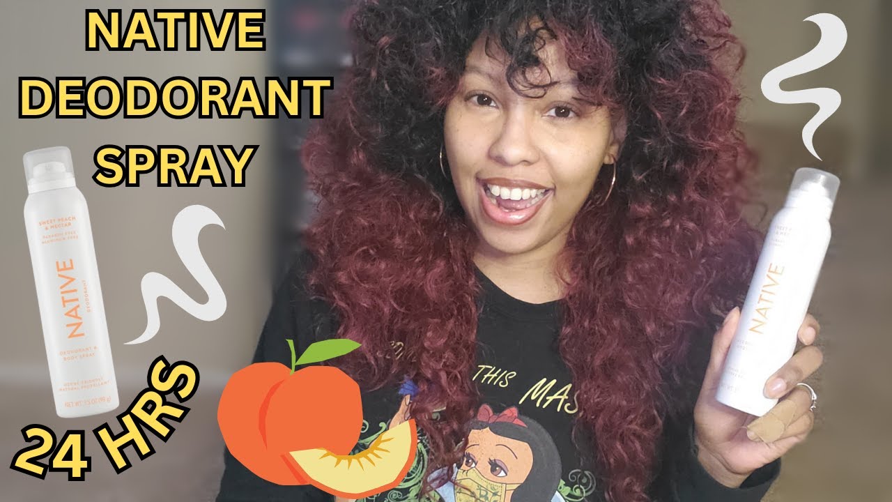 TRIED IT for 24 Hours NATIVE DEODORANT SPRAY REVIEW Natural