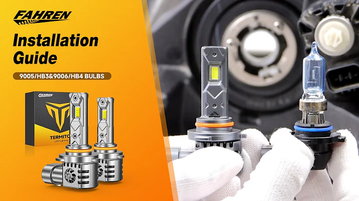 How to Install Fahren 9005/HB3 & 9006/HB4 LED Lighting Bulbs