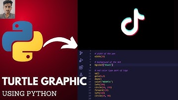 python turtle || creating a amazing Tik Tok logo (Advance)"no talking"