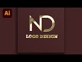 How to create a ND Logo in Adobe Illustrator