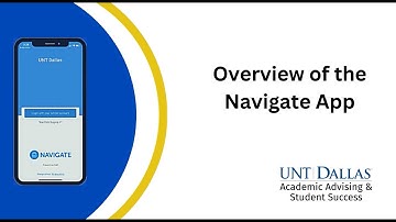 Overview of the Navigate App
