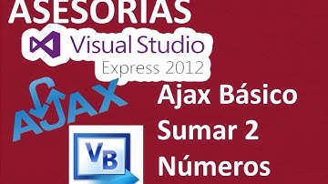 Ejemplo ajax básico con visual basic.net | visual studio 2013 y extensión ajax