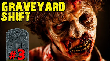 THE PARACHUTE & THE ELEVATOR FANS!: GRAVEYARD SHIFT - Graveyard Shift Custom Zombies (Part 3)