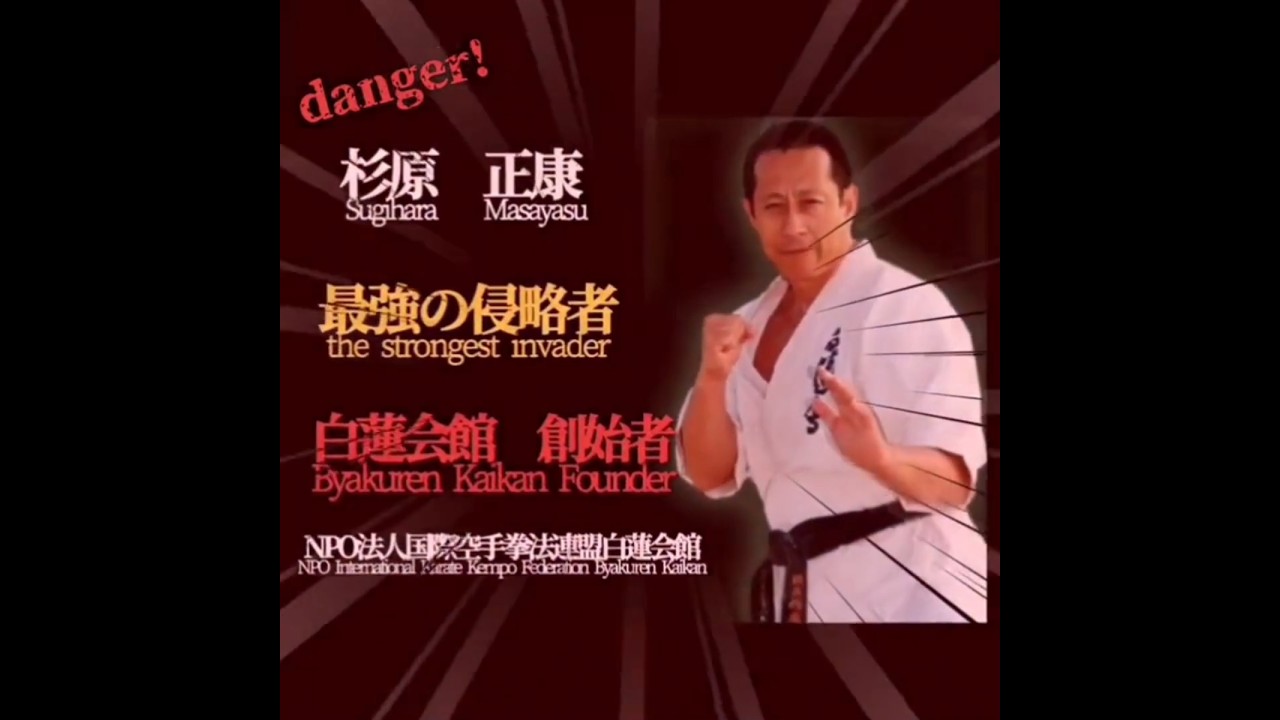 白蓮会館#杉原正康#最強の侵略者#少林寺拳法#一撃必殺 #karate #打倒極