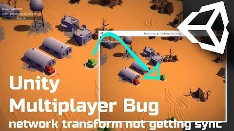 Network Transform not getting sync - Unity Multiplayer Bug