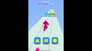 Happiest Blob Shapes Runner #shorts #ytshorts