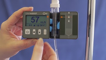DripAssist Infusion Rate Monitor monitor flow rate for IV medications