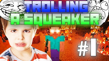 Minecraft: Trolling Squeakers - Herobrine!! (Episode 1)