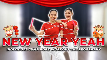 New Year Yeah - Nick Chung, Stella Chung | Individual Jump Rope Workout Choreography