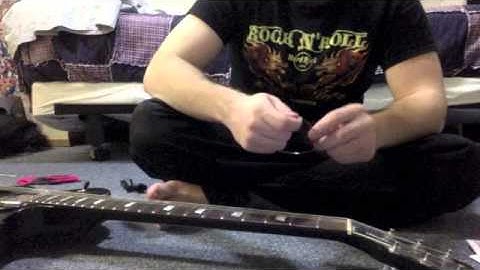 Re-Stringing your Guitar Part 2-Cameron Delo
