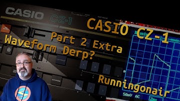 Casio CZ-1 Phase Distortion Synthesizer - Part 2 Extra - Waveform Derp?