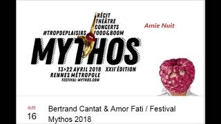 2018 - Bertrand Cantat Festival Mythos - Amie Nuit (16 avril)