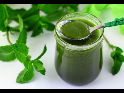 Рецепт сиропа из мяты.