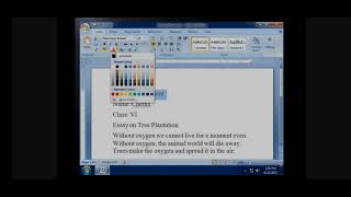 Using the word processing program|| Topic 2.6 Creating and managing documents|| Module 3