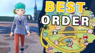 What ORDER to do Everything to Beat the game ► Pokemon Scarlet \& Violet